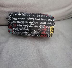 Graffiti Print Clutch